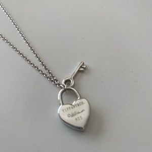 Tiffany & Consterling silver necklace.